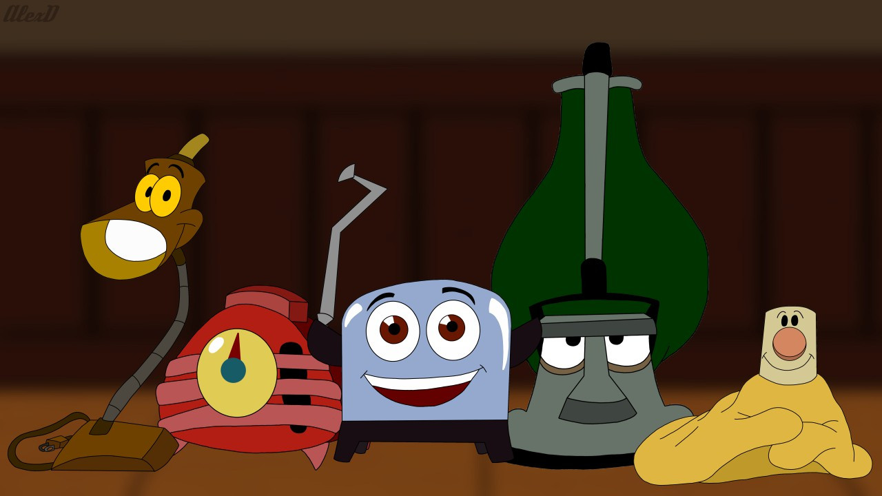 The Brave Little Toaster Collection background